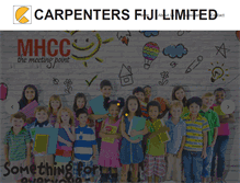 Tablet Screenshot of carpenters.com.fj
